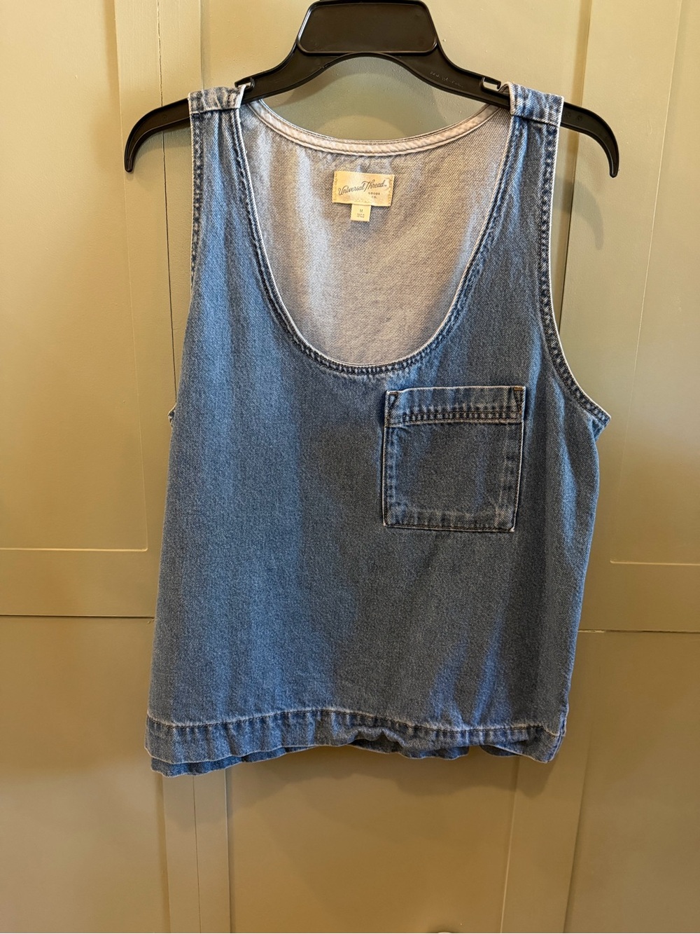 Denim Pocket Tank Top - Blue - Universal Thread